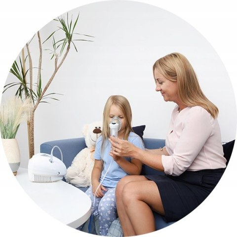 Inhalator Nebulizator Alphaneb 4.0 Rf9 4 Tryby, TÜV, Dla Dzieci I Rodziny