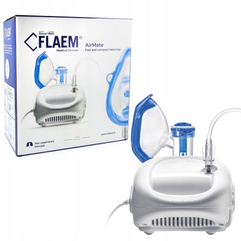 Inhalator Nebulizator Flaem Airmate 2 Tryby, Dla Dzieci I Doroslych, TÜV