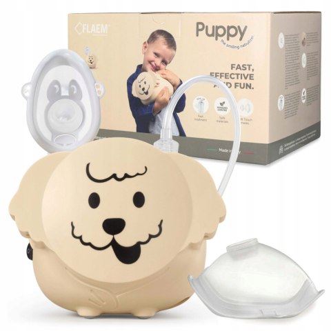 Inhalator Nebulizator Flaem Puppy Dla Dzieci Dwa Tryby Regulacji Mgiełki