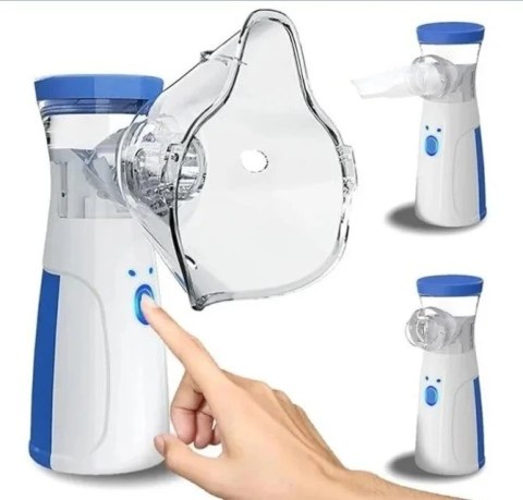 Inhalator Nebulizator Membranowy Cichy Przenośny 4H Dla Dzieci I Dorosłych