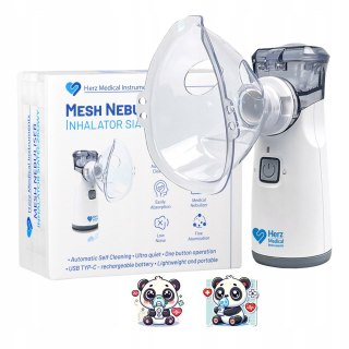Inhalator Nebulizator Przenośny Na Akumulator 50-60 Min, Cichy, Dla Rodziny