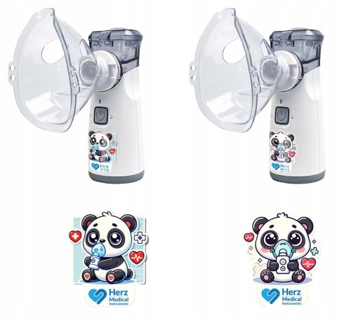 Inhalator Nebulizator Przenośny Na Akumulator 50-60 Min, Cichy, Dla Rodziny