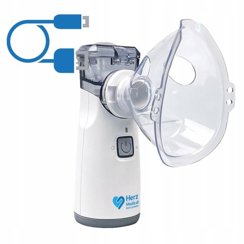 Inhalator Nebulizator Przenośny Na Akumulator 50-60 Min, Cichy, Dla Rodziny