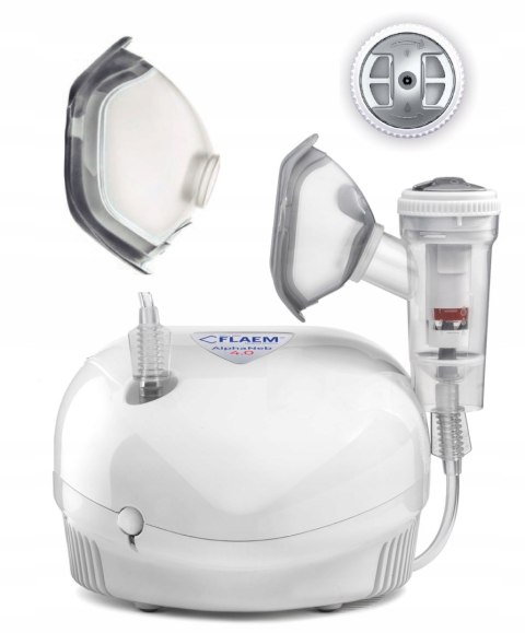Inhalator Nebulizator Tłokowy Flaem Alphaneb 4 Poziomy Dzieci/Dorosłych TÜV