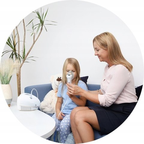 Inhalator Nebulizator Tłokowy Flaem Alphaneb 4 Poziomy Dzieci/Dorosłych TÜV