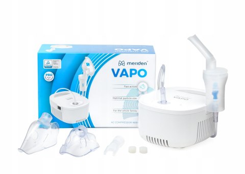 Inhalator Nebulizator Tłokowy Meriden Vp-C7 Dla Dzieci I Dorosłych