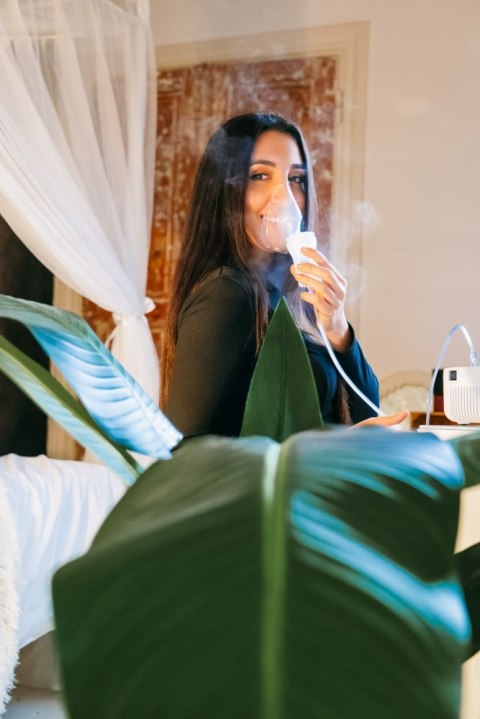 Inhalator Nebulizator Tłokowy Meriden Vp-C7 Dla Dzieci I Dorosłych