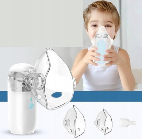 Inhalator Nebulizator Ultradźwiękowy Bezprzewodowy Dla Dzieci Przenośny