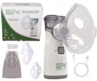 Inhalator Siateczkowy Mesh F Pro Usb, Bateria Lit. 1200Mah Przenośny, Cichy