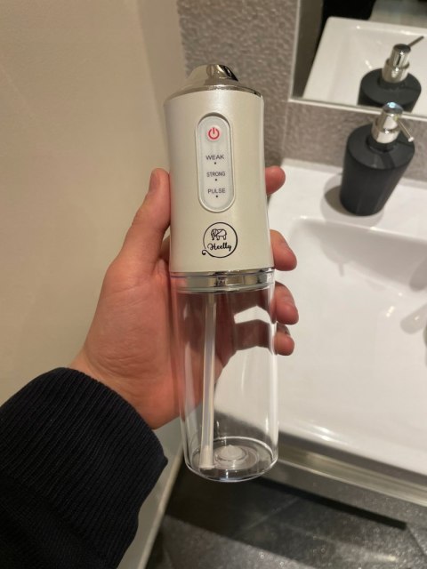 Irygator Bezprzewodowy Heelly 8 Dysz 3 Tryby 50-125 Psi 220Ml 2500 Impulsów