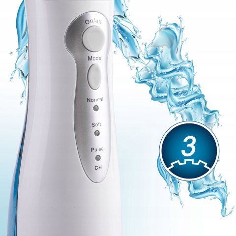 Irygator Dentystyczny Bezprzewodowy B. Clearjet 3 Tryby 4 Końcówki Timer