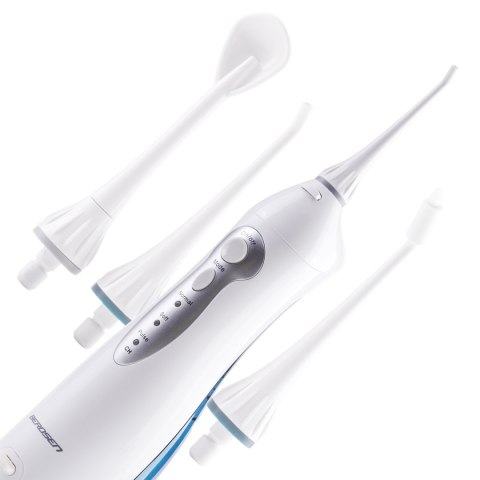 Irygator Dentystyczny Bezprzewodowy B. Clearjet 3 Tryby 4 Końcówki Timer