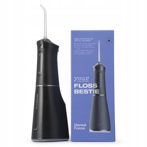 Irygator Dentystyczny Dentalforce 400Ml 5 Trybów 8 Dysz 40 Dni Ładowania