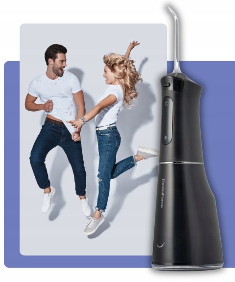 Irygator Dentystyczny Dentalforce 400Ml 5 Trybów 8 Dysz 40 Dni Ładowania