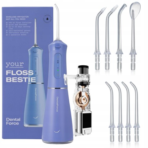Irygator Dentystyczny Dentalforce 400Ml 5 Trybów 9,66 Bar 40 Dni Pracy
