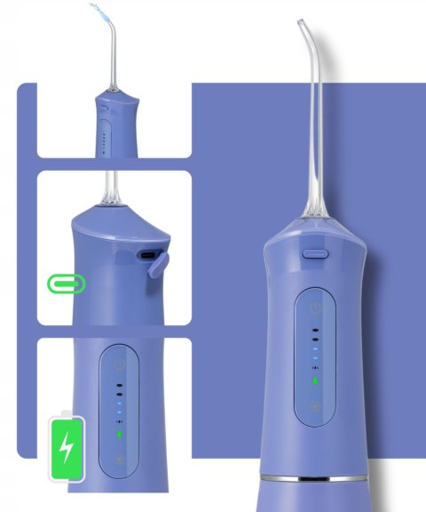 Irygator Dentystyczny Dentalforce 400Ml 5 Trybów 9,66 Bar 40 Dni Pracy