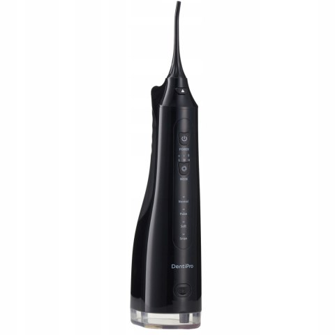 Irygator Do Zębów Dentipro Top 4 Tryby, 4 Dysze, Bezprzewodowy 300Ml Ipx7