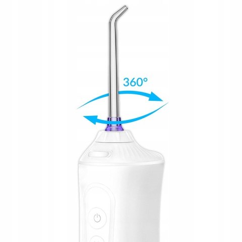 Irygator Do Zębów U-Smiler Ipx7 300Ml 5 Trybów, 5 Końcówek, Bezprzewodowy
