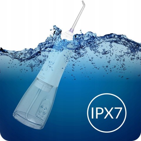 Irygator Do Zębów U-Smiler Ipx7 300Ml 5 Trybów, 5 Końcówek, Bezprzewodowy