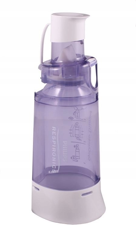 Komora Inhalacyjna Philips Diamond Z Ustnikiem Niskim Oporu Antystatyczna