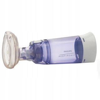 Komora Inhalacyjna Philips Optichamber Maska 0-18M Przezroczysta Niski Opór