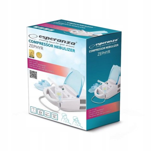 Kompaktowy Inhalator Nebulizator Kompresorowy Zephyr - Astma, Alergie