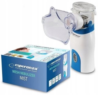 Lekki, Przenośny Nebulizator Membranowy - Inhalator Cichy 4H Pracy Usb