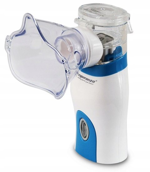 Lekki, Przenośny Nebulizator Membranowy - Inhalator Cichy 4H Pracy Usb