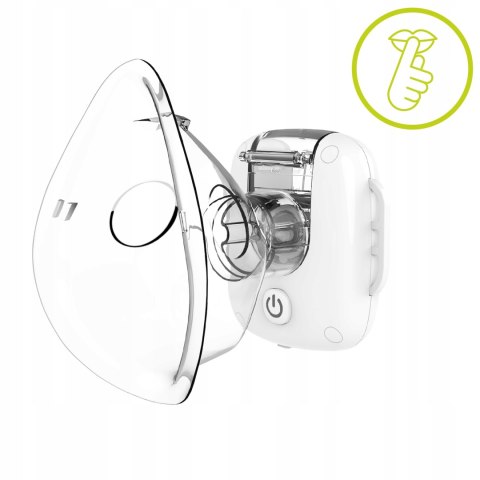 Nebulizator Inhalacyjny Przenośny Usb Cichy 30Db Dla Dzieci I Dorosłych