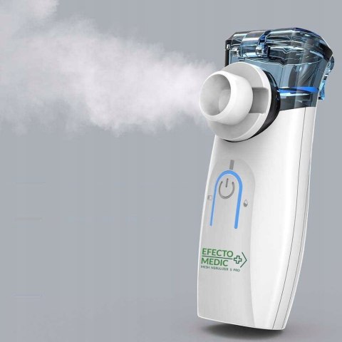 Nebulizator Siateczkowy Efecto Medic S Pro - Cichy, Przenośny, Certyfikowany