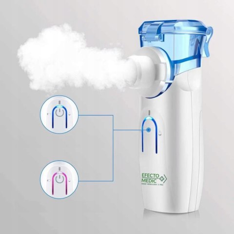 Nebulizator Siateczkowy Efecto Medic S Pro - Cichy, Przenośny, Certyfikowany