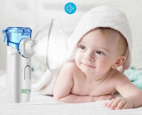 Nebulizator Siateczkowy Efecto Medic S Pro - Cichy, Przenośny, Certyfikowany