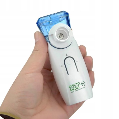 Nebulizator Siateczkowy Efecto Medic S Pro - Cichy, Przenośny, Certyfikowany