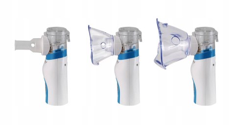 Przenośny Inhalator Nebulizator Membranowy Cichy 4H Pracy Auto Wyłączanie