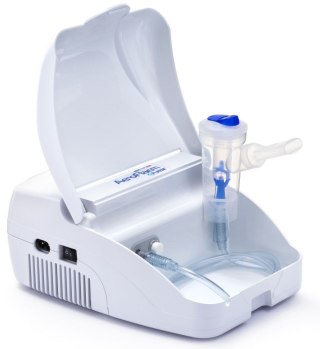 Włoski Inhalator Flaem Rf7 Dual Speed, Cicha Praca, 2 Tryby, Schowek, Maski