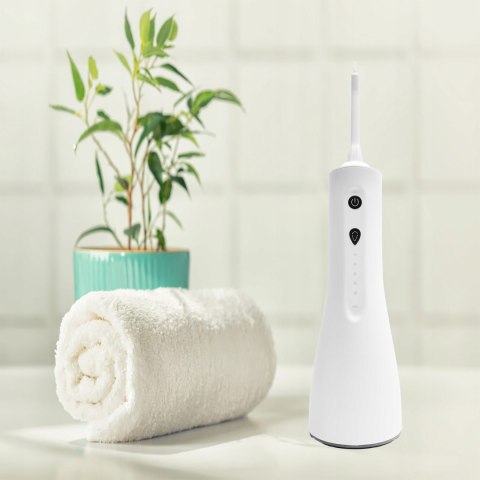 Bezprzewodowy Irygator Do Zębów 300Ml, 5 Trybów, 1800Mah, Masażem Dziąseł