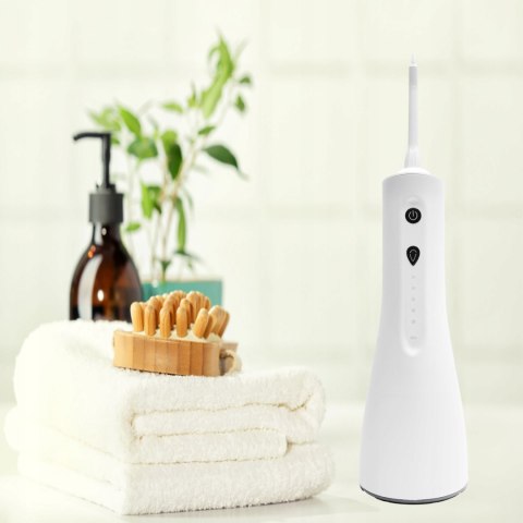 Bezprzewodowy Irygator Do Zębów 300Ml, 5 Trybów, 1800Mah, Masażem Dziąseł