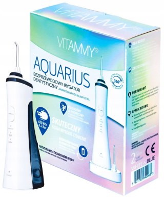 Irygator Akumulatorowy Vitammy Aquarius 2 Końcówki, Czyszczenie Jamy Ustnej