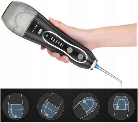 Irygator Bezprzewodowy 5 Trybów, 8 Dysz, 300 Ml Ipx7 - Prof. Dentystyczny
