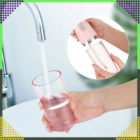 Irygator Bezprzewodowy Do Zębów Dentystyczny Mocny 4 Dysze 3 Tryby 220 Ml