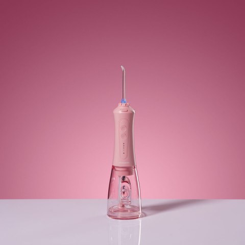 Irygator Bezprzewodowy Smilesonic Aquiflow Pink 5 Końcówek 2,75-7,6 Bar