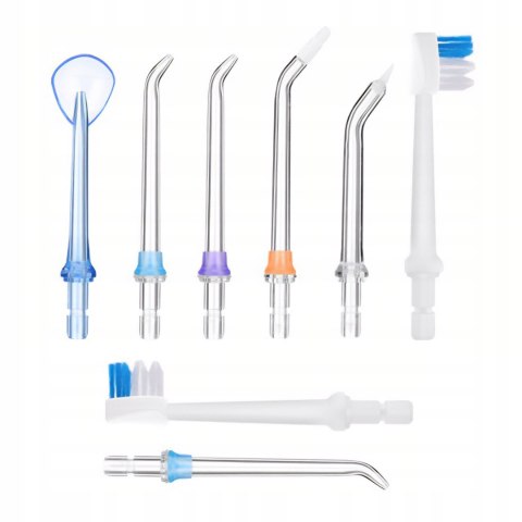 Irygator Dentic Smile Pro 5 Trybów, 8 Dysz, 300Ml, Etui I Pudło Końcówki