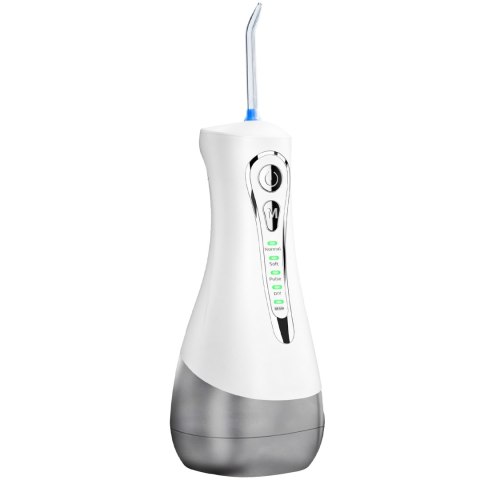 Irygator Dentystyczny Bezprzewodowy 4 Tryby 7 Końcówek Ipx7 300Ml Z Etui