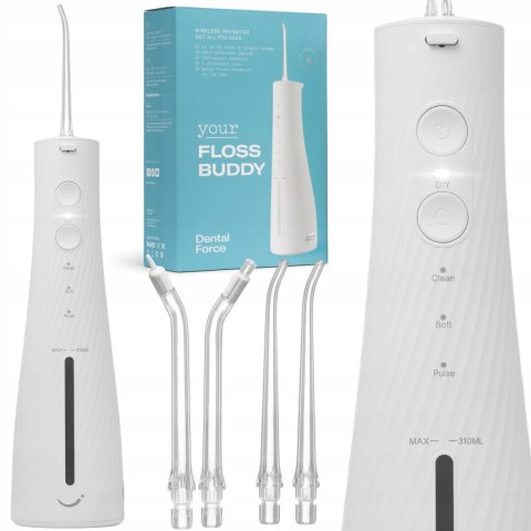Irygator Dentystyczny Dentalforce 310Ml 9,66 Bar 4 Tryby Ipx7 Usb Type-C