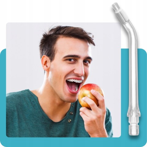 Irygator Dentystyczny Dentalforce 310Ml 9,66 Bar 4 Tryby Ipx7 Usb Type-C