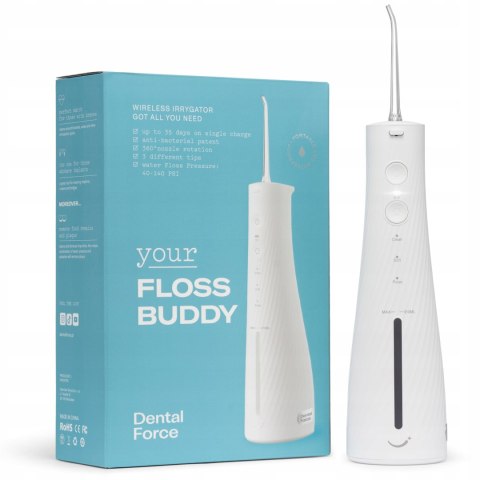 Irygator Dentystyczny Dentalforce 310Ml 9,66 Bar 4 Tryby Ipx7 Usb Type-C