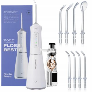 Irygator Dentystyczny Floss Bestie 400Ml 9,66 Bar 5 Trybów 8 Dysz 40 Dni