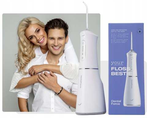 Irygator Dentystyczny Floss Bestie 400Ml 9,66 Bar 5 Trybów 8 Dysz 40 Dni
