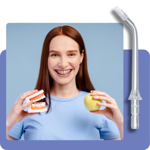 Irygator Dentystyczny Floss Bestie 400Ml 9,66 Bar 5 Trybów 8 Dysz 40 Dni