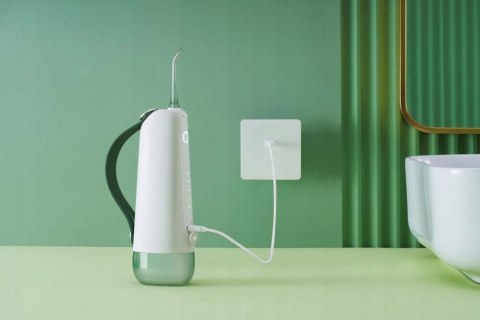 Irygator Oclean W10 Zielony Timer 1400 Puls/Min, 5 Trybów 30 Dni Akumulator